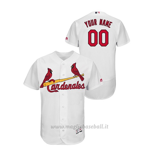 Maglia Baseball Uomo St. Louis Cardinals Personalizzate Hispanic Heritage 2019 Flex Base Bianco